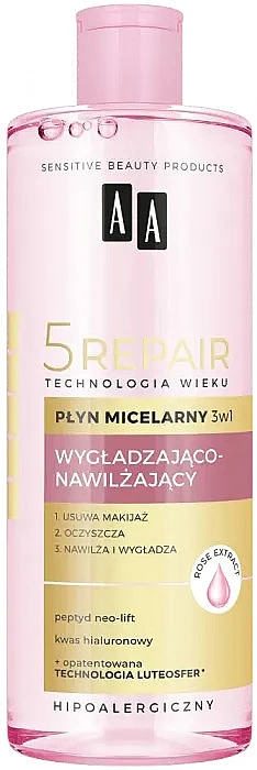 Glättendes Und Feuchtigkeitsspendendes Mizellares Wasser