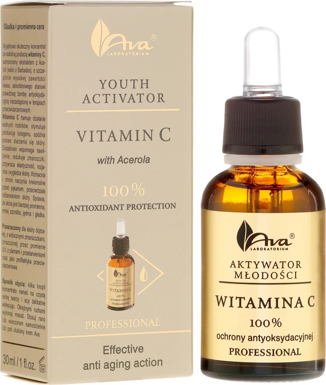 Anti-Aging Gesichtsserum Mit Vitamin C Und Acerola