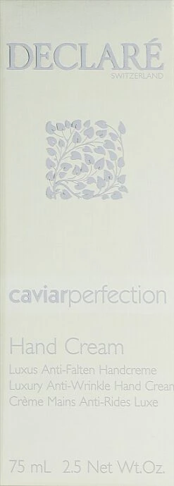 Anti-Falten Handcreme Mit Schwarzem Kaviarextrakt