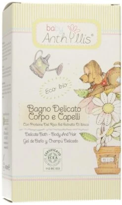 Sanftes Baby-Duschgel Für Körper Und Haar Mit Reisproteinen Und Hibiskusextrakt