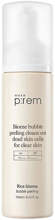 Schäumendes Peeling Mit Reisbiom