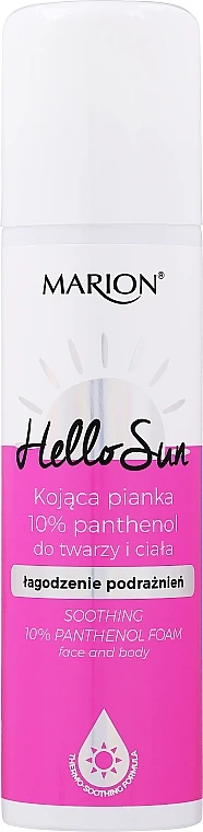 Beruhigender Schaum Für Gesicht Und Körper Mit 10% Panthenol