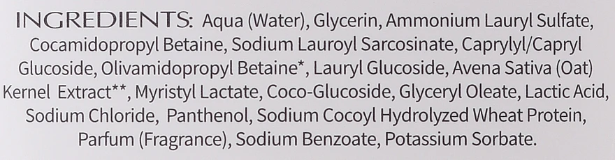 Seifenfreies Duschgel Mit Haferproteinextrakt – Bild 2