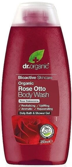 Dr Organic Duschgel Rosa Otto