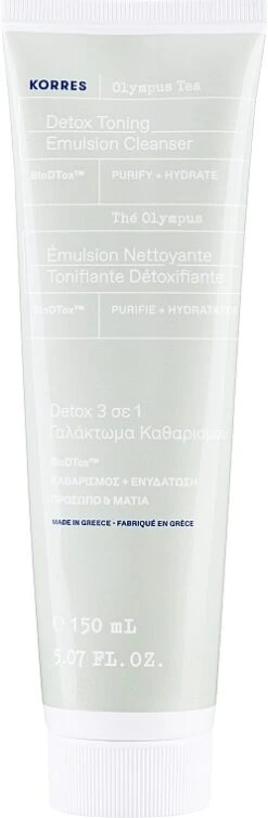 KORRES 3in1 Reinigungsemulsion Für Gesicht Mit Griechischem Bergtee