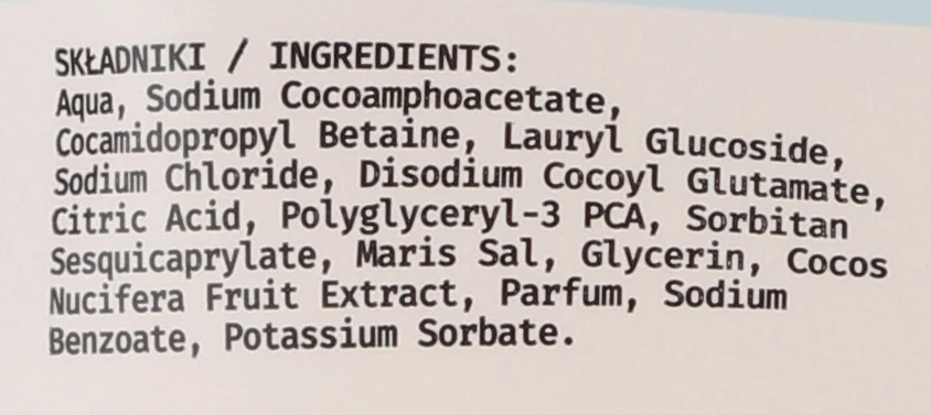 Duschgel Mit Kokosextrakt Und Meersalz – Bild 3