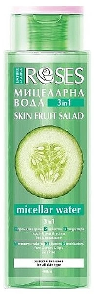 Mizellenwasser Mit Gurke, Aloe Und Rosenwasser