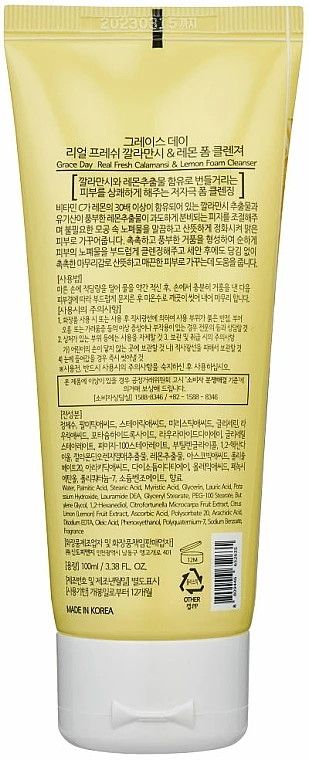 Gesichtsschaum Mit Calamansi- Und Zitronenextrakt – Bild 2