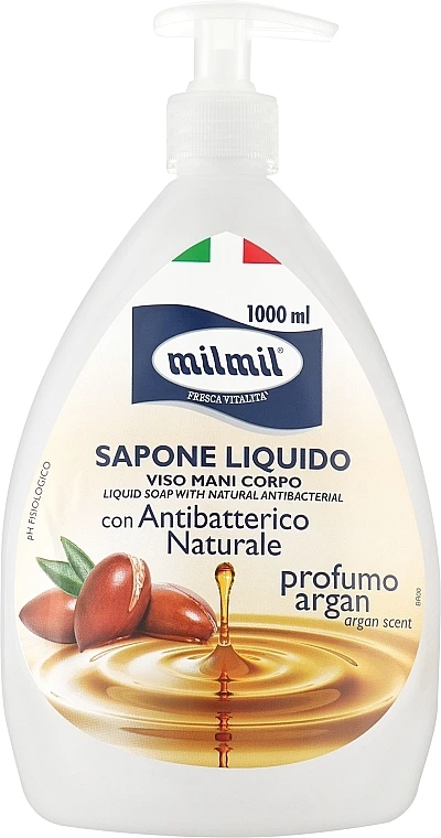 Antibakterielle Flüssigseife Argan Mit Spender