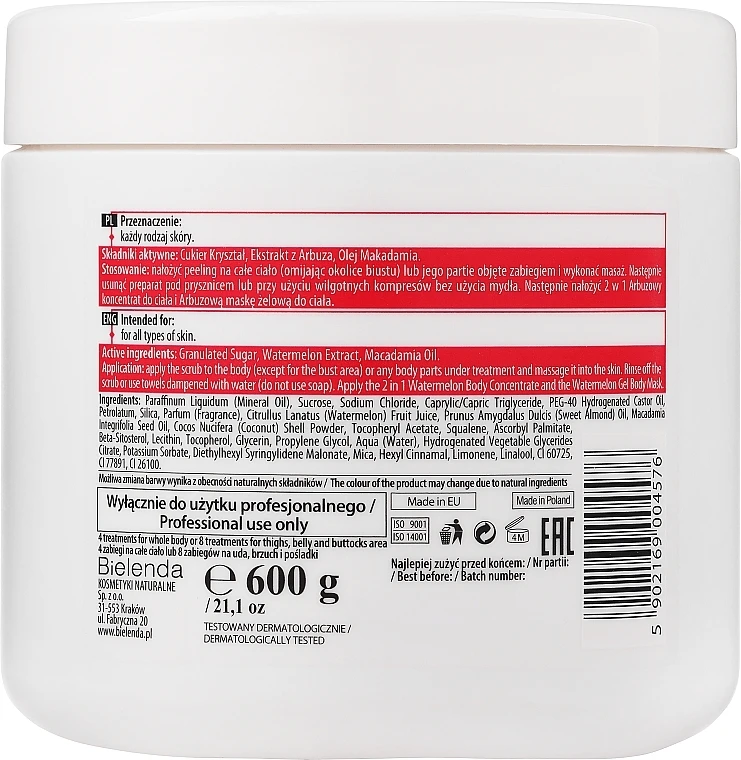 Körperpeeling Mit Wassermelone – Bild 2