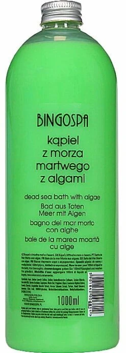 Badeschaum Mit Algen Aus Dem Toten Meer