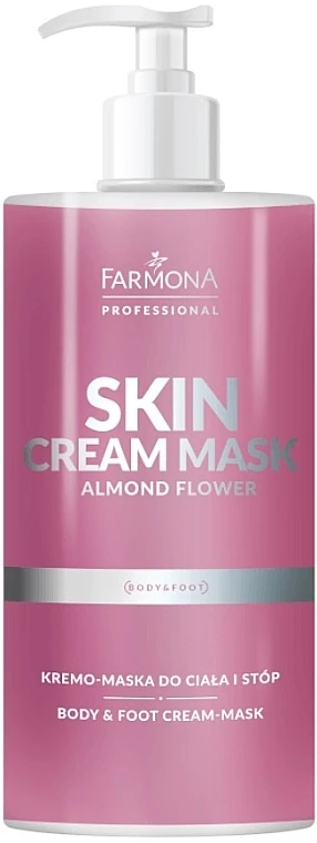 Creme-Maske Für Körper- Und Füße Mit Pfingstrosenduft