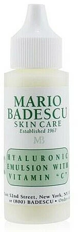 Mario Badescu Gesichtsemulsion Mit Hyaluronsäure Und Vitamin C