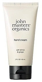 John Masters Organics Handcreme Mit Zitrone Und Ingwer