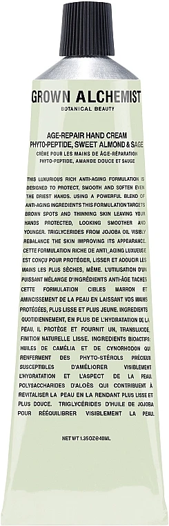 Grown Alchemist Handcreme Mit Süßer Mandel Und Salbei