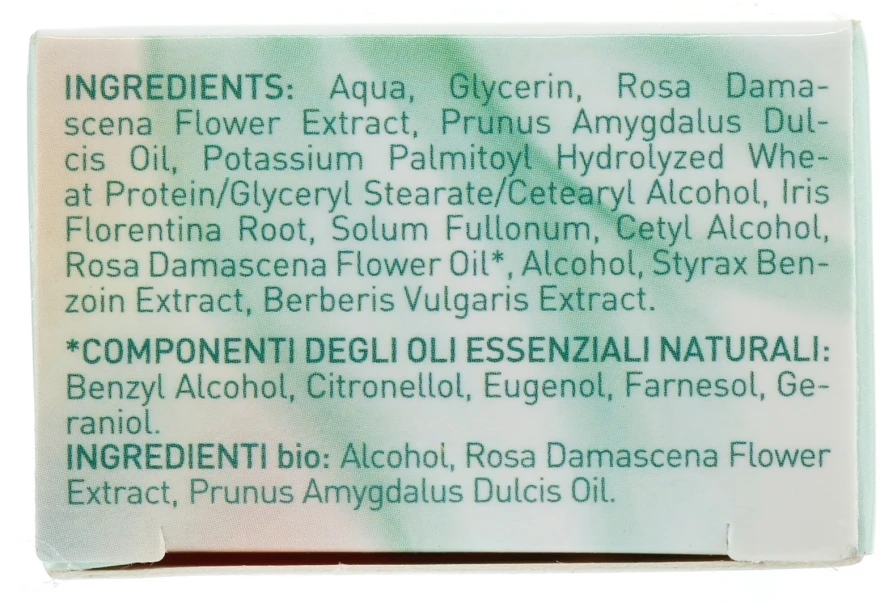 Gesichtspeeling Mit Grüner Tonerde, Iris & Damascena Rose – Bild 3