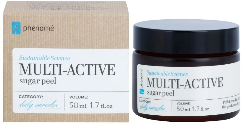 2in1 Zuckerpeeling Und Maske Für Das Gesicht Mit Erdbeer- Und Rosensamen – Bild 2