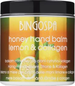 Pflegender Handbalsam Mit Honig, Zitrone Und Kollagen