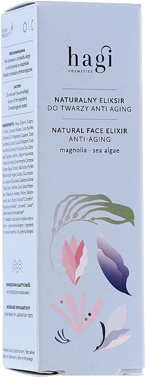 Natürliches Anti-Aging Gesichtselixier Mit Magnolie Und Meeresalgen