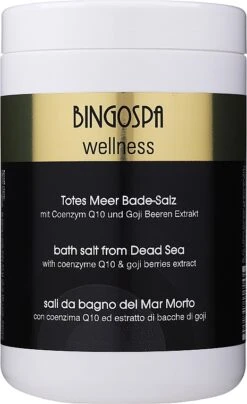 Badesalz Aus Dem Toten Meer Mit Coenzym Q10 Und Goji-Beeren Extrakt