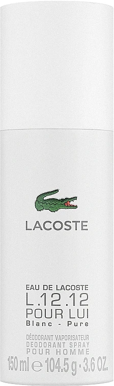 Lacoste Eau De L.12.12 Blanc