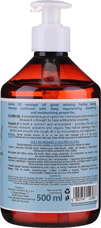 Pflegendes Massageöl Mit Jojobaöl Und Vitamin E – Bild 2