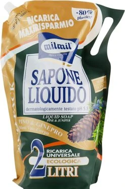 Flüssige Hand-, Gesichts- Und Körperseife Mit Wacholderextrakt Und Kiefernduft