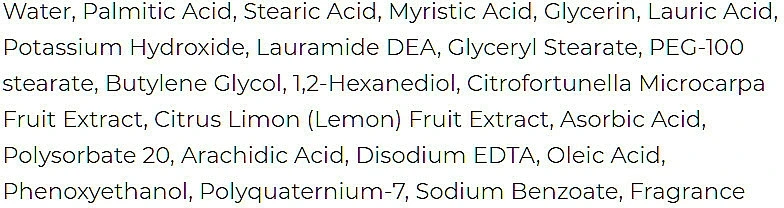 Gesichtsschaum Mit Calamansi- Und Zitronenextrakt – Bild 5