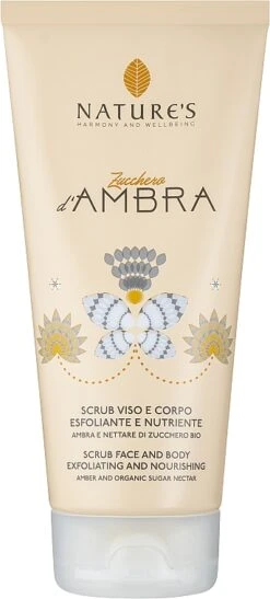 Nature's Zucchero D'Ambra Scrub Face And Body