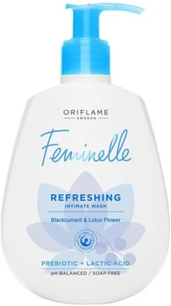 Erfrischendes Gel Für Die Intimhygiene Mit Schwarzer Johannisbeere, Lotosblumen Und Milchsäure