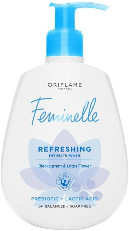 Erfrischendes Gel Für Die Intimhygiene Mit Schwarzer Johannisbeere, Lotosblumen Und Milchsäure